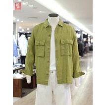 이지오 이지오 이지오 21 S/S 옐로우 포켓 오버핏 린넨 자켓 LED3OCL014 (P001415918)