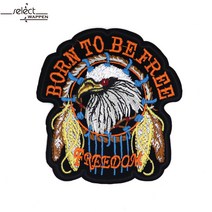 와펜 패치 자수 빈티지 라이더와펜06 483 열접착식