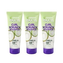 가르니에 프럭티스 컬 컨트롤링 젤 200ml 3팩, 3 Count (Pack of 1)_Curl Scrun