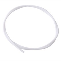 1.75 필라멘트 3D 프린터 압출기 부품 용 유연한 흰색 PTFE 튜브, 하얀색, 1.75mm