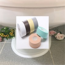 실리콘단면테이프 욕조방수 고정 색깔 방수테이프, 화이트