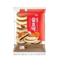 삼립 요요꿀호떡, 400g, 4개