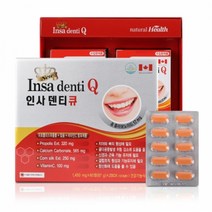 인사덴티큐 4개월분 잇몸 약 잇몸에좋은 영양제 치아에좋은, 120정(4개월분), 4개