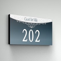 싸인티오피 WNR029 호실판 아파트호수 표찰 간판 호수판 펜션 빌라 모텔 호텔 고시원 오피스텔 병원, 포맥스