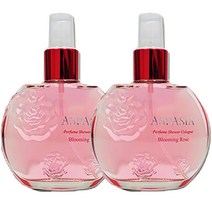아스파시아 퍼퓸 샤워 코롱 블루밍 로즈 150ml 샤워코롱 꽃향, 2개