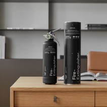 세이프티랩 블랙 미니멀 분말 소화기 1KG, 1개