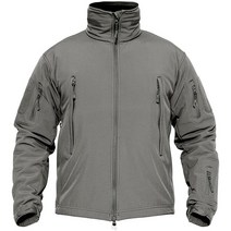 플리스자켓 야상MAGCOMSEN 남성용 양털 방수 재킷 소프트 쉘 후드 군사 코트 특수 작전 육군 전투 겨울