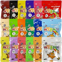 바핑클레이 50g 지퍼백 x 18종 세트