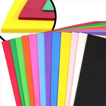 EVA 에바 스펀지 3mm 에바폼 칼라시트 스폰지 연두, 3개