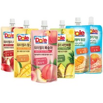 Dole 돌 워터젤리 6종 130mlx30개, 1개, 복숭아30개, 130ml