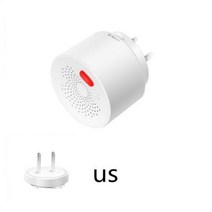 화재 경보기 연기 감지기 수신기 누설 센서 천연 가스 무선 알람 Zigbee 스마트 Tuya Ac 85v250v 실시간, US