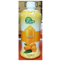 식당용 식당 망고 스무디 세미 1.8kg 주스 음료 업소 세미/망고/스무디/망고스무디/음료주스/식자재/식자제/식자재쇼핑몰/식자재마트, 1