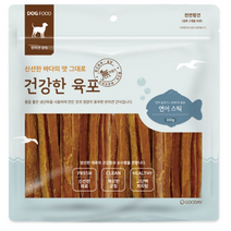 굿데이 건강한 육포 스틱 강아지간식, 9개, 300g