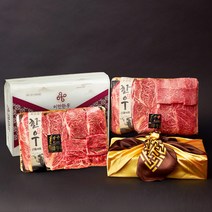 이연한우 1++ 마장동 투뿔 구호 국내산 소고기 한우 선물세트, 1++별세트(등심 채끝 갈비살), 1.4kg