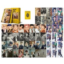 아이브포토카드 54 개대 kpop ateez 새 앨범 제로: 발열 된 포토 브로마이드, 54개