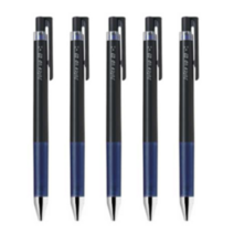 파이롯트 쥬스업 젤잉크 중성 노크펜 0.3mm, 블루블랙, 10개입