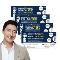 더리얼 프리미엄 알티지 오메가3 피쉬오일1350, 180, 4개, 180캡슐