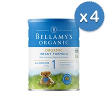 [벨라미스] 호주분유 1단계(0~12개월) 900g x4개