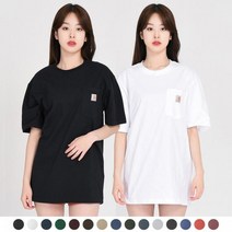 칼하트 K87 워크 포켓 반팔티 17컬러