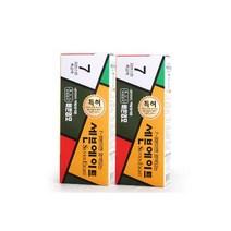 세븐에이트 새치 크림 염색약 2개 (7호 흑갈색)
