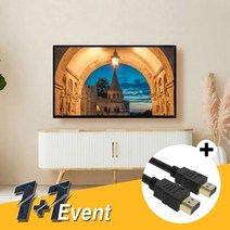 [단 100대 한정] 엘카이 L322FW 벽걸이설치 + HDMI 케이블 (2023년형 신모델 32인치 FHD LED TV 에너지효율 1등급 소형TV), 3) 제주/도서산간