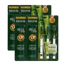 죽염 칫솔 잇몸전문 3+3입, 2개