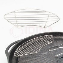 집에서 고기 구울때 스텐 불판 받침망 깔끔하고편리 가정, 대