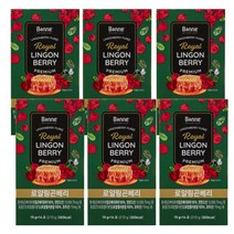 본네 프리미엄 로얄링곤베리 퓨레 로얄젤리 6박스 12주분, 상세페이지 참조