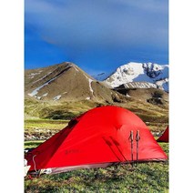 1인용 텐트 캠핑 휴대용 초경량 하이킹 백패킹 비박, S/S텐트+매트+초경량방습매트+덕다운침낭200