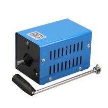 휴대용 발전기 캠핑용 USB 고성능 비상 소형 차박, 01.DIY 핸드 제너레이터 3-15V 롱핸들, 1개