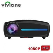 vivicine 2021 hd 1080p 홈 시어터 비디오 프로젝터 androidwifi led pc usb 영화 게임 proyector beamer, CHINA, 천정 브래킷 추가