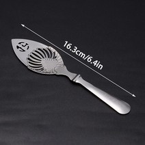 칵테일제조 쉐이커 도구 셰이커 용품 304 스테인레스 스틸 압생트 스푼 설탕 큐브 소쿠리 와이어 혼합 스, 01 A