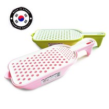 TORIMALL KOREA 들국화 강판 감자강판 이유식강판 손잡이강판대 택1, 들국화강판-그린