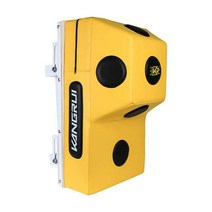 샌드백 벽 벽걸이 높이조절 권투 연습 펀치백 체육관, 블랙 대형(70x40x30CM) 높이 조절