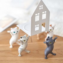 에어팟 고양이 5종 프로 거치대, 5에어팟고양이-화이트