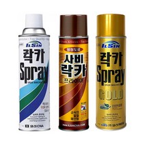 일신 스프레이 락카 450ml/도색 그래피티/8001189, [9002328]적색(318)