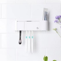 [메디슨 주식회사] 오투케어 오픈형 칫솔살균기 벽걸이 전용 BS-3000s 4color, 블루(BS-3300s)