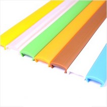 모서리보호대 에어쿠션 코너보호대 2M(소) 유아 보호 충격방지 안전쿠션, 밤색