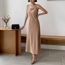 (뮬랑) 새틴 슬립원피스[드레스CYR88]