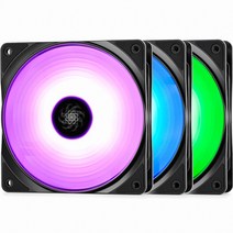 DEEPCOOL RF120 RGB 아우라 싱크 PWM (3PACK)DEEPCOOL DEEPCOOL RF120 RGB 아우라 싱크 PWM (3PACK), 단일
