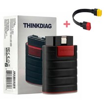 자동차 진단기 스캐너 2022 thinkcar thinkdiag 새 버전 전체 시스템 무료 1년 원본 소프트웨어 16 재설정 obd2 진단 도구, 새로운 케이블