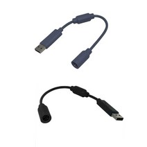비디오 영상 케이블 RCA 연장선 변환 방송 전선 마이크로소프트 x박스360 용 USB 분리형 라인 PC 오프 코드 어댑터 필터 포함 X박스 360 판매, Black