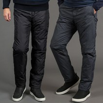 남성 구스다운 겨울 한파 방한 패딩 방수 거위털 바지