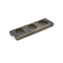 소스볼용 우드받침 양념종지용 3구 나무받침대, 사이즈_26.0x7.8x2.0cm_약160g