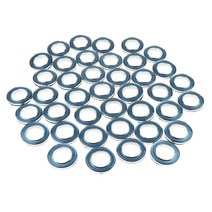 40Pcs 커튼 그로멧 탑 링 아일렛 홈 장식 창 커튼 액세서리 저소음