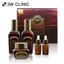 여성 여자 여행용 청소년 40대 50대 기초 스킨 로션 화장품 3W CLINIC 프리미엄 플라센타 여성 3종 SET, 본상품선택
