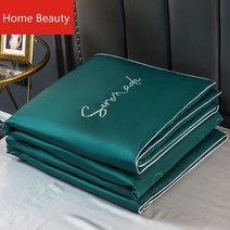 사계절 차렵이불 크기 실크 퀼트 여름 킹 사이즈 컬러 새틴 얇은 침구 이불