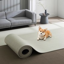 휴팡 15T PVC 셀프 롤매트 강아지매트 미끄럼방지 슬개골보호 애견매트 110cm * 0.5m, 우드톤 오크