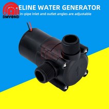 유압 모터 감속 DC0-18V Micro Hydro Generator DC Water Flow Hydroelectric Hydraulic DIY
