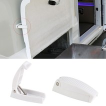 카라반 캠핑카 도어 캐치 홀더 래치 caravan 트럭 밴 여행 수하물 rv 액세서리 캠퍼 트레일러 화이트 abs 자동 스타일링